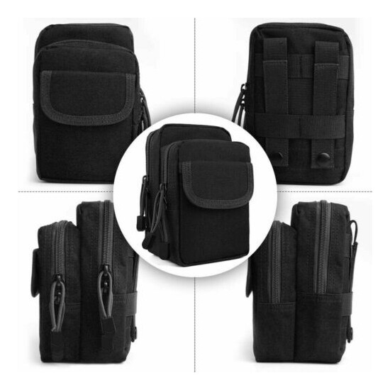 Tactical Molle Pouch EDC Multi-purpose Belt Waist Pack Bag Utility Phone Purse {14}