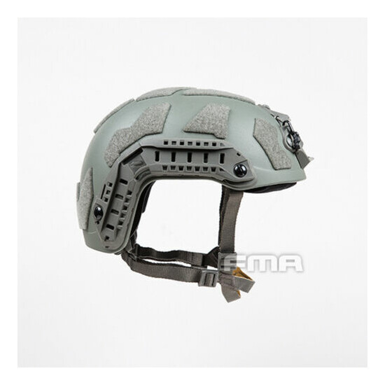 FMA Tactical SF Super High Cut Helmet Protective Rescue Hard Hat Anti-Fall M/L {18}