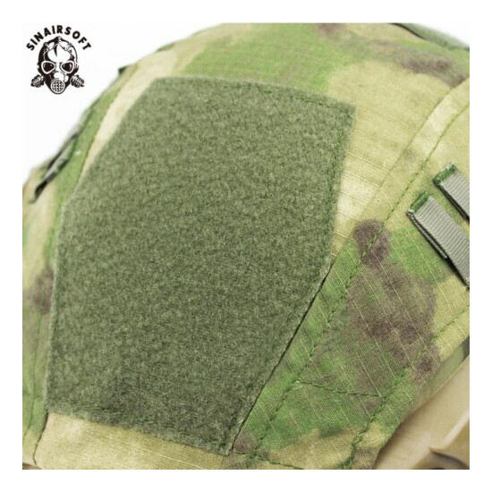 Tactical Camo Helmet Cover Skin For Airsoft Protective Gear BJ PJ MH Fast Helmet {9}