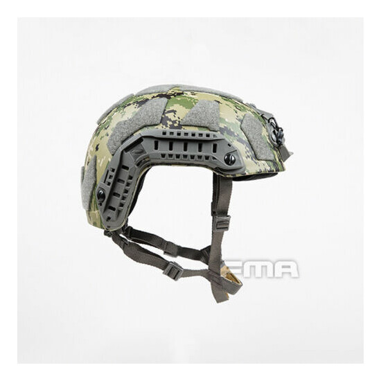 FMA Tactical SF Super High Cut Helmet Protective Rescue Hard Hat Anti-Fall M/L {25}