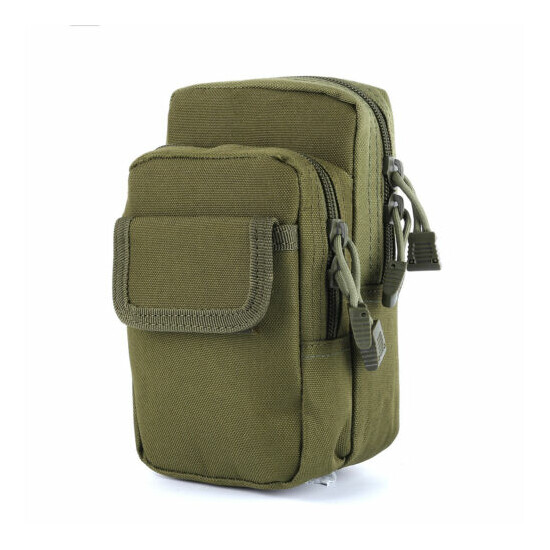Tactical Molle Pouch EDC Waist Bag Pack Outdoor Military Fanny Pack Phone Pocket {16}