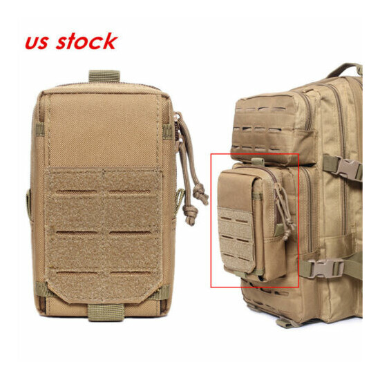 Tactical Every Day Carry Pouch Military Molle Belt Pack Phone Pouch Holder {1}