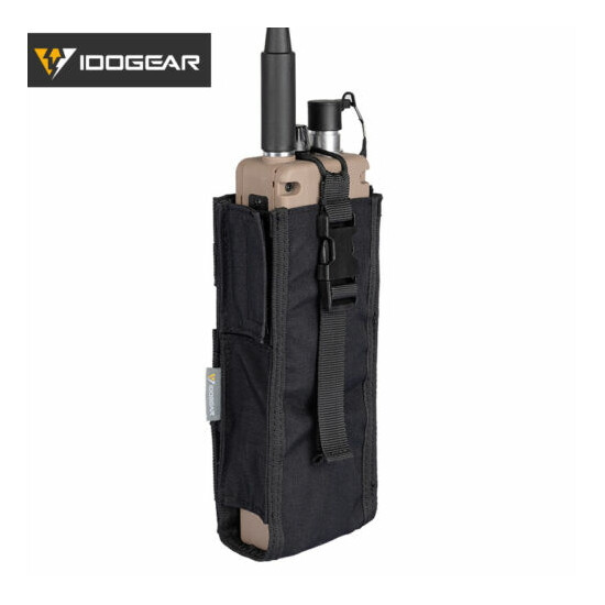 IDOGEAR Tactical Radio Pouch For PRC148/152 Walkie Talkie Holder MBITR MOLLE {14}