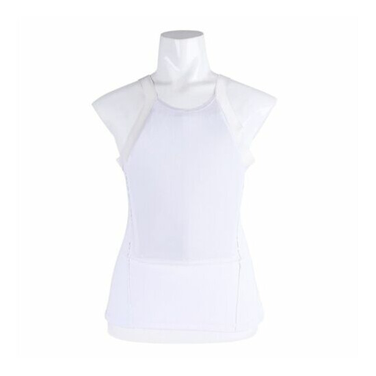 Ultra Thin Ballistic Body Armor T-shirt Vests Covert made with Kevlar NIJ IIIA {3}