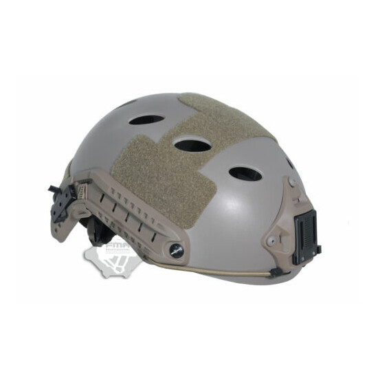 FMA TB389 TB819 Tactical Airsoft Paintball PJ Type Helmet Adjustable DE M/L L/XL {9}