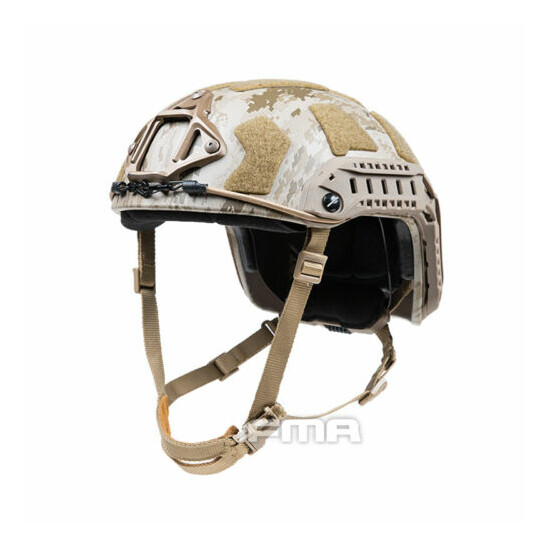 FMA Tactical Airsoft Paintball SF Super High Cut Helmet Protective M/L L/XL {32}