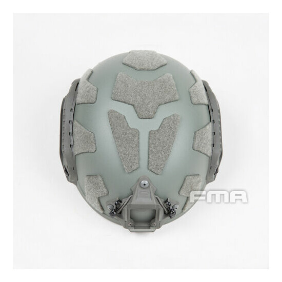 FMA Tactical Airsoft Paintball SF Super High Cut Helmet BK/DE/FG M/L L/XL {8}