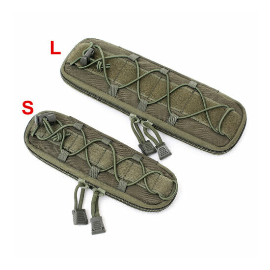 Military Molle Pouch Tactical Knife Pouches Waist Bag EDC Tool Flashlight Holder {13}