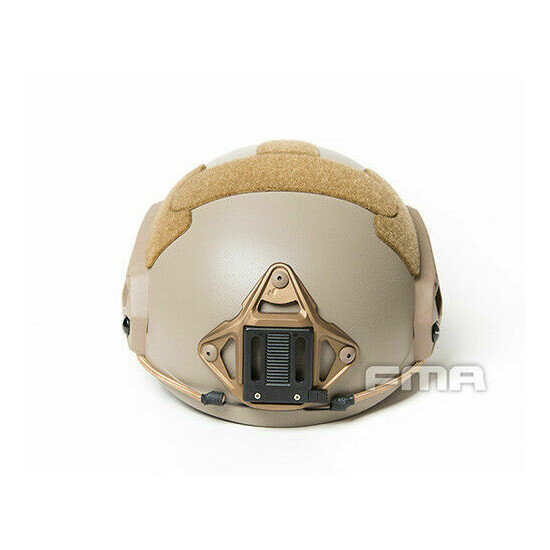  FMA Tactical Maritime Helmet + Plastic L4G24 NVG Mount + Dummy GPNVG 18 BK/DE {16}