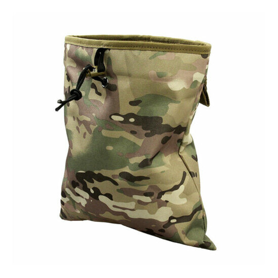 Military Molle Belt Magazine Pouch Tactical Mag Dump Drop Reloader Pouch Bag  {1}