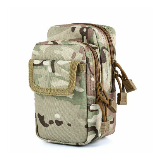 Tactical Molle Pouch EDC Multi-purpose Belt Waist Pack Bag Utility Phone Purse {25}