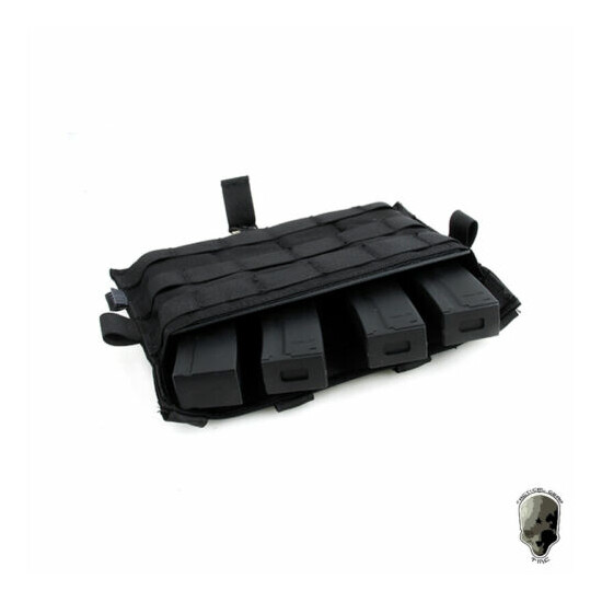 TMC Tactical MOLLE Mag Pouch Panel Mag Carrier w/ Kydex Insert for Tactical Vest {9}