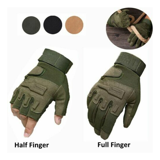 Men Tactical Gloves Military Army Airsoft Paintball Police Outdoor Shoot Hunting {1}