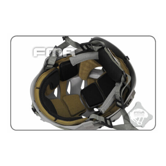 FMA TB1044 MIC FTP Bump Helmet EX Airsoft Elmetto Softair Cosplay BK/DE/FG New {37}