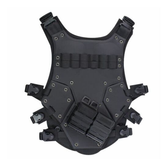 Tactical Military Plate Carrier Hunting Protective w/ Pouch Combat Hunting Gear {1}