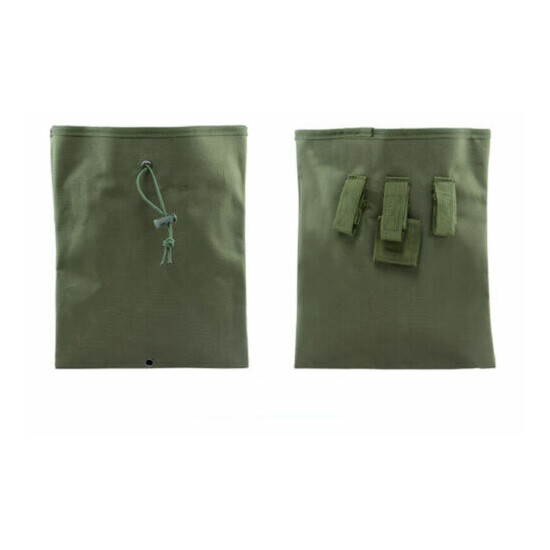Outdoor Tactical Military Hunting Molle Magazine Ammo Dump Drop Pouch Bag {15}