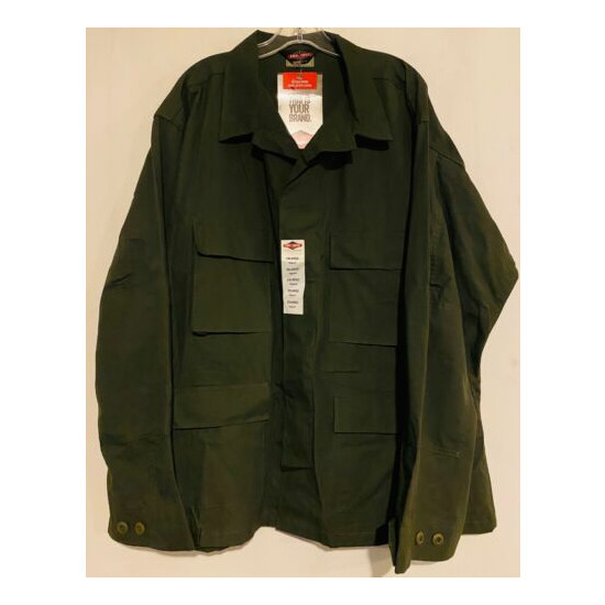 TRU-SPEC BDU Top Coat OD Olive Green 2xl Regular Long sleeve 2XLR {1}