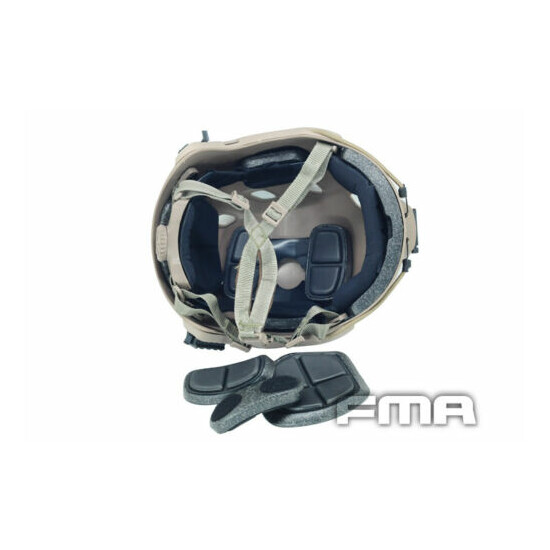 FMA Tactical Jump Helmet Multicam Fast BJ Airsoft Paintball Helmet TB472 {10}