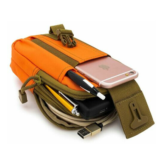 Tactical EDC Utility Gadget Waist Bag Military Molle Pouch Belt Holster Mini Bag {4}