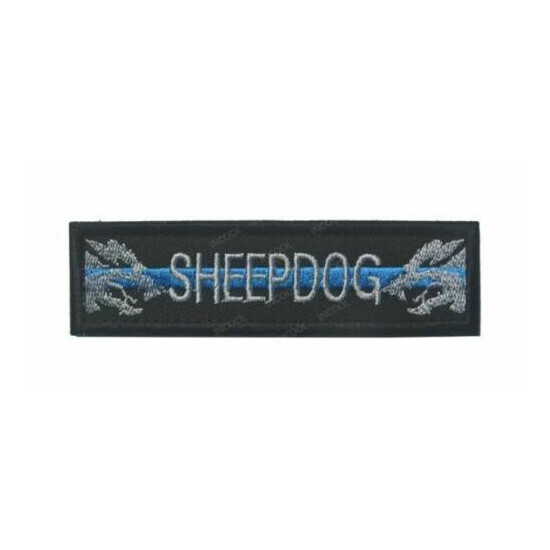 Embroidered Patch SHEEP DOG Army Military Decorative Patches Tactical {48}