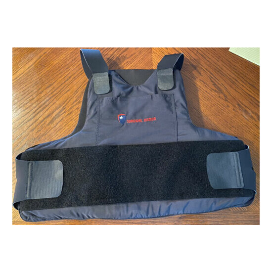 First Choice Level 2 Body Armor Used Bullet Proof Vest Med-Large.new Carrier {1}