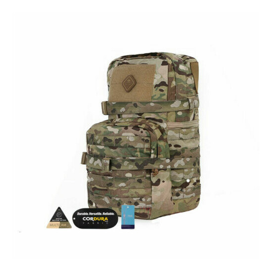 Emerson Tactical Modular Assault Backpack Pack w/ 3L Hydration Bag Water Carrier {15}