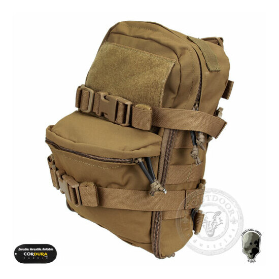 TMC Mini Hydration Bag Hydration Pack Backpack Molle Pouch CORDURA Hunting Camo {13}