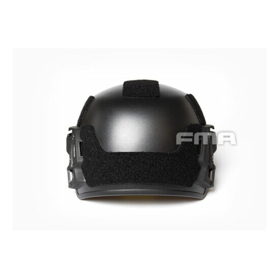 TB1268 FMA Hunting Tactical Helmet Airsoft WTF EX Ballistic Helmet BK/FG/TAN {10}