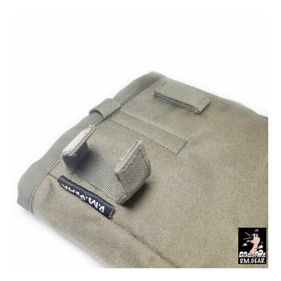 DMgear Tactical MOLLE Dump Pouch Foldable Drop Pouch Recycling Bag Militaey Gear {3}