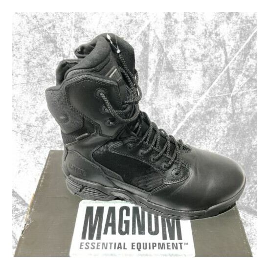 New Men's Magnum 5870 9.5 W Stealth Force 8" Side Zip Waterproof Tactical Boot {1}