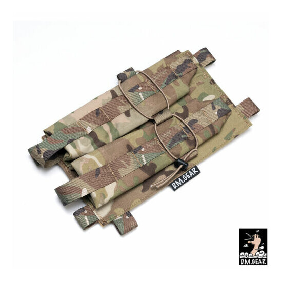 DMgear Tactical P90 Mag Pouch Panel Multifunction MOLLE Pouch Mag Carrier Camo {1}