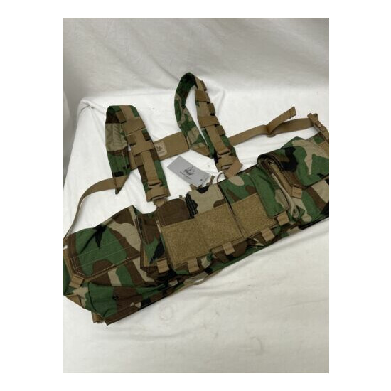 Velocity Systems Mayflower RECCE Chest Rig Woodland 416 UW MARSOC Special Ops {1}