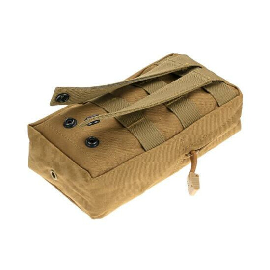 Tactical Molle Pouch Bag Utility EDC Pouch for Backpack Outdoor Waist Belt Pack {8}
