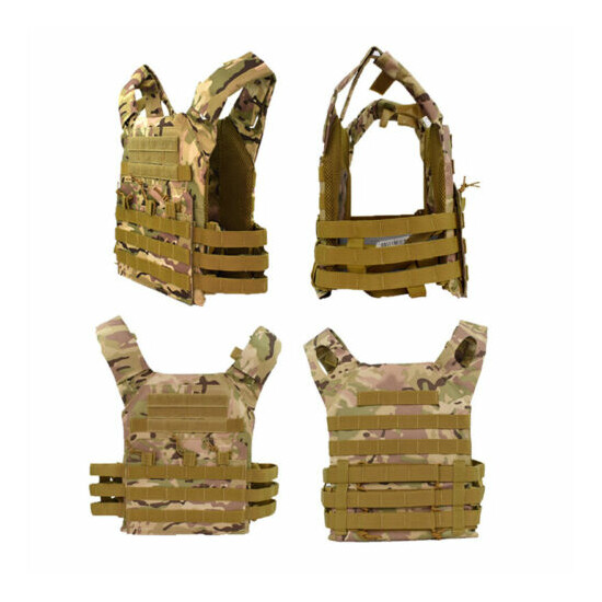 Tactical Molle Chest Rig Modular Vest Airsoft Combat Assault Recon Bag Magazine {3}