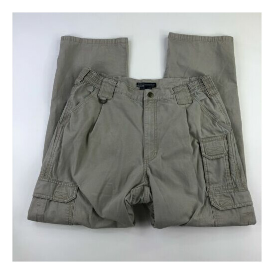 5.11 Tactical Original Series Cargo Pants Men's Size 34 x 32 Khaki Military  {1}