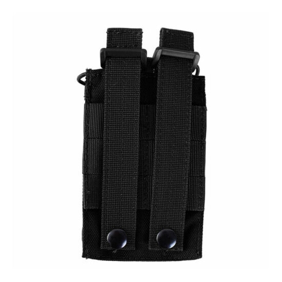 Molle Adjustable Tactical Radio Pouch Heavy Duty Walkie Bag Talkie Belt Holder {8}