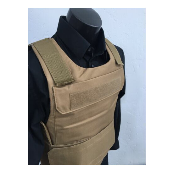 bulletproof vest FREE body armor lllA Insert Plates L XL 2XL M USA {4}