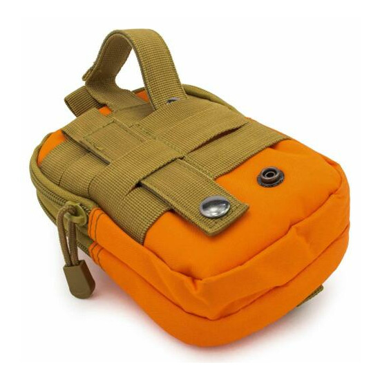 Tactical EDC Utility Gadget Waist Bag Military Molle Pouch Belt Holster Mini Bag {7}