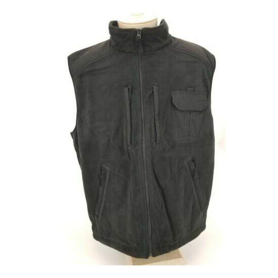 Woolrich Elite Discreet Conceal Fleece Tactical Vest Medium Black 44422 {1}