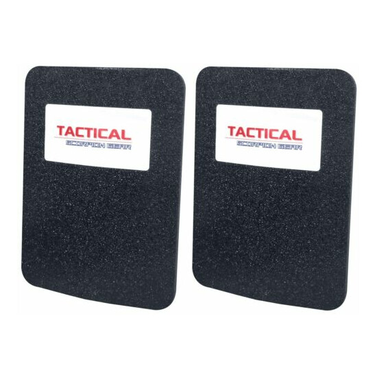 Tactical Scorpion Level III+ Body Armor Pair 6x8 Curved - Lighter Than AR500 {1}