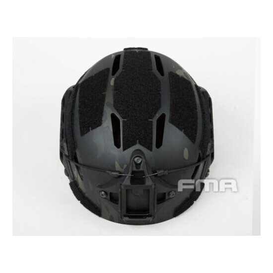 FMA Tactical Airsoft Paintball Caiman Ballistic Helmet Multicam-BK M/L TB1307A {5}