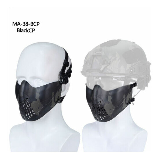 WoSporT Tactical Protective Mask Dual-Mode Headband System M07 Navigator Mask {24}