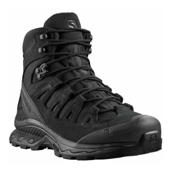 Salomon L40682500 Unisex Adult Quest 4D Forces EN Black Tactical Boots Shoes {1}