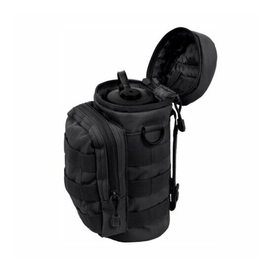 Outdoor Men's Travel Belt Waist Bag Water Bottle Pouch Molle Hydration Carrier {4}