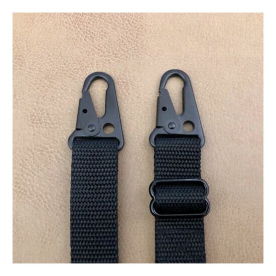Tactical Single/Two Point HK Clip Handmade Paracord Gun Rifle Sling Quick Adjust {4}
