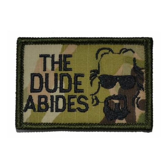 The Dude Abides, The Big Lebowski - 2x3 Patch {2}