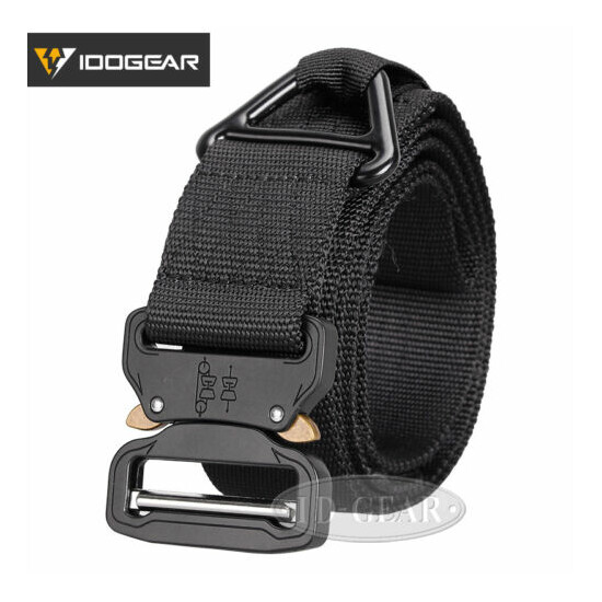 IDOGEAR Tactical Belt Riggers Army Belt Quick Release CQB 1.75 Inch Airsoft Gear {11}