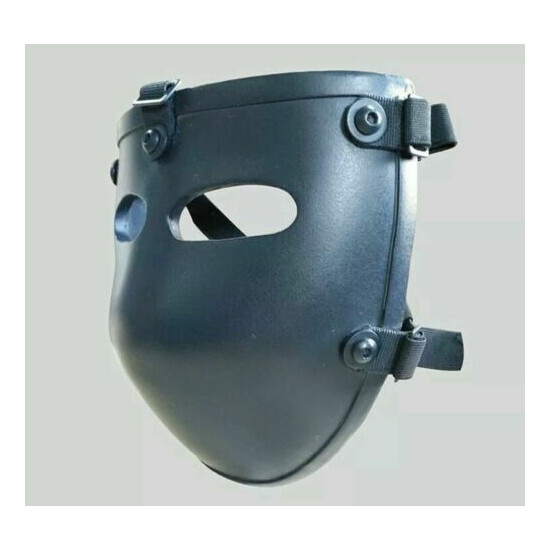 Ballistic Bullet Proof mask 3A level, tactical defense face mask, STOPS .44 MAG {1}