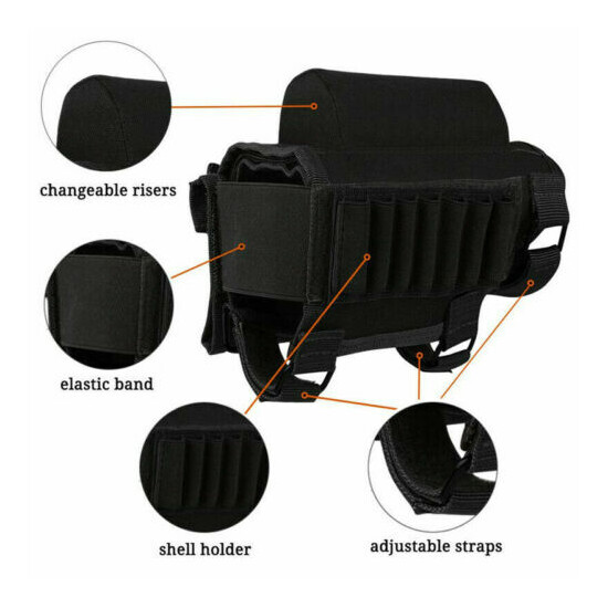Outdoor Adjustable Hunting Molle Tactical Pistol Gun Holster Bullet Pouch Holder {22}