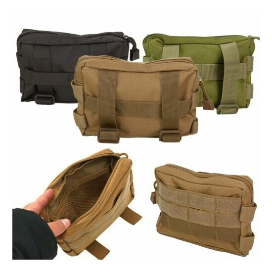 Tactical Outdoor Backpack Shoulder Strap Bag Pouch Molle Accessory Hunting Tool {2}
